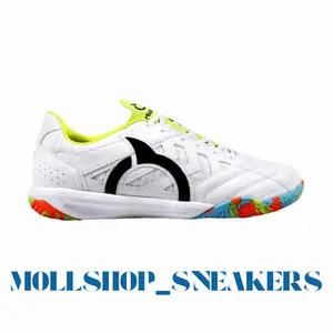 Ortuseight Sepatu Futsal Jogosala Rampage V2 White Black Camo Sepatu Olahraga Bisa Bayar Di Tempat