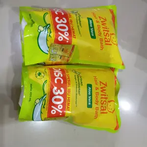 [SPECIAL DEALS] Zwitsal Baby Bath Hair & Body Aloe Vera 400ml isi 4