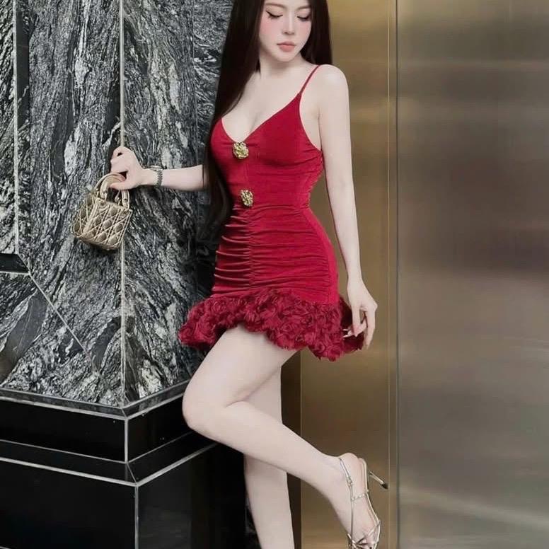 váy body kèm tag chân bèo v54 3