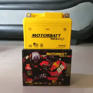 Aki kering, aki nano gel honda beat,Aki kering Vxon,Byson,vario,mio soul series,mio m3,scoopy,spacy,verza,supra x125,jupiter mx new. MTZ5S.