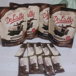 DELATO CHOKLAT CRISPYBAR.ISI PER POUCH 10 PCS Chocolate