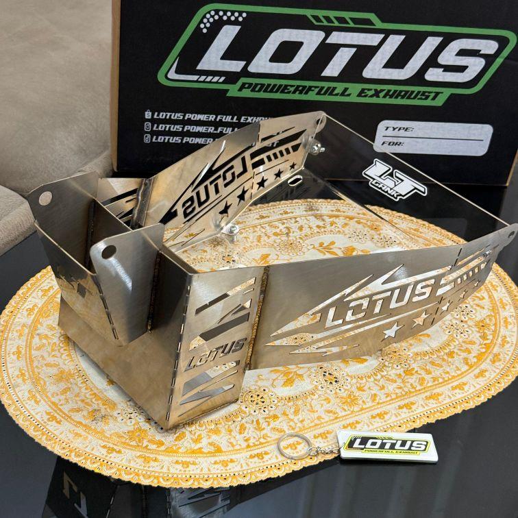 Bagasi BOX AKI STAINLESS ORIGINAL LOTUS POWERFULL EXHAUST PNP MIO SPORTY MIO SMILE Motor Motorcycle Bagasi BOX AKI STAINLESS ORIGINAL LOTUS POWERFULL EXHAUST PNP MIO SPORTY MIO SMILE Motor Motorcycle