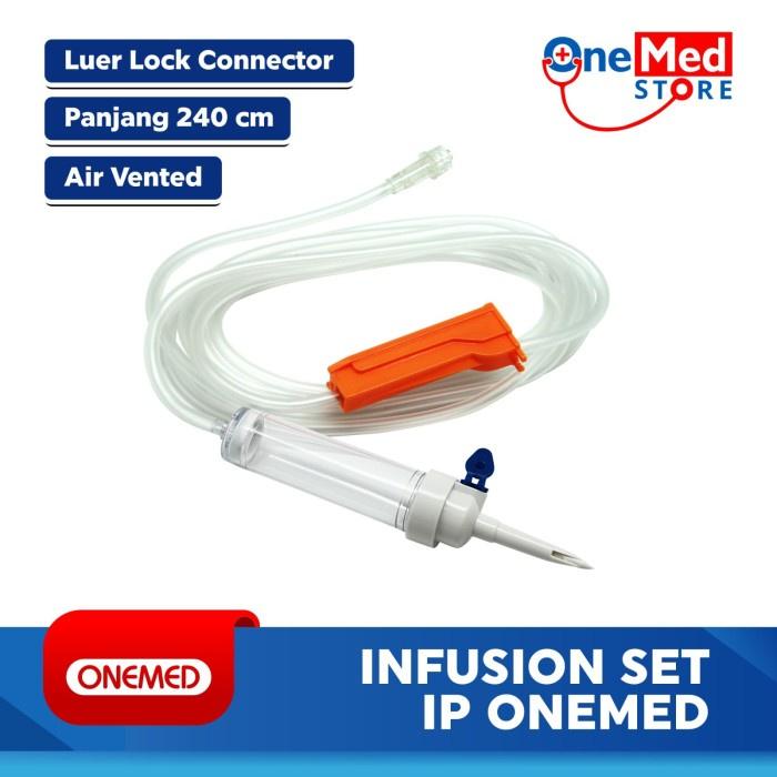 Infus Ringer Dus Box Jual Infus Set IP Infusion Set IP OneMed Box isi 20pcs - Jakarta Timur ...