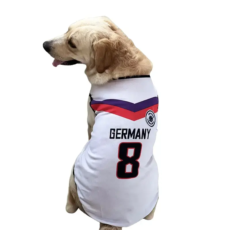 Dog Clothes Spring Summer Style Golden Retriever Labrador Husky Samoyed Border Collie Corgi Large Dogs Medium Dogs Vest