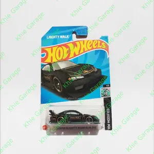 HotWheels Hot Wheels Lb Super Silhouette Nissan Silvia S15 Hitam Liberty Walk LBWK Black 2023