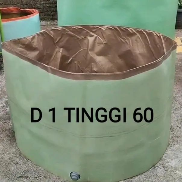 D100 T 60 KOLAM TETPAL TANPA RANGKA BISA BERDIRI SENDIRI PRAKTIS LANGSUNG   PAKAI