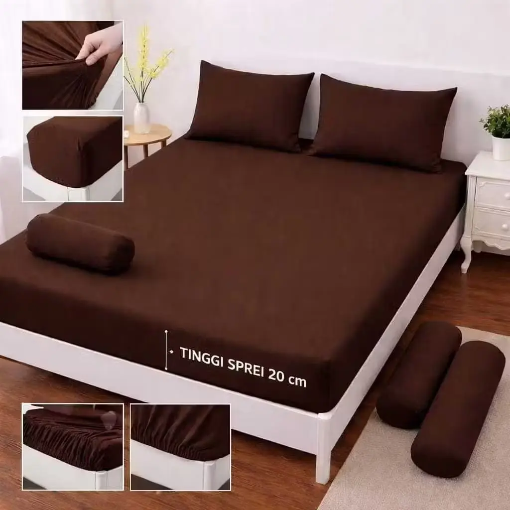 PROMO HANYA SPREI SAJA FULL KARET KELILING MOTIF SULTAN TERBARU ANTI GESER
