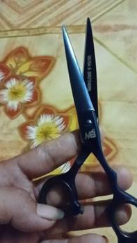 Product Review of MB J2 420 Professional barber scissors, Gunting rambut 6 inchi 02BS Silver from B**n b**p 1