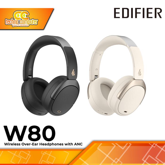 Gambar HEADPHONE EDIFIER W80 Wireless Noise Cancelling - Headphone Wireless dari Techno Computer Bali Kota Denpasar Tokopedia
