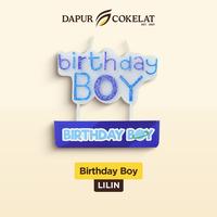 Gambar DAPUR COKELAT - Lilin Biru | Birthday Boy dari Dapur Cokelat Kota Administrasi Jakarta Pusat 1 Tokopedia