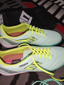 Product Review of Fromzero - Sepatu Futsal Starkia Revolted IN Aqua Stabilo from ** 1