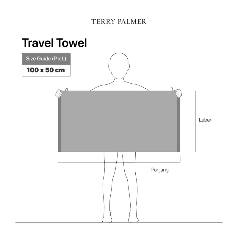 Handuk Terry Palmer Signature - Nadda - Handuk Mandi 70 x 140cm / 50 x 100cm / Handuk Wajah / Handuk Seserahan / Kado / Hadiah 2