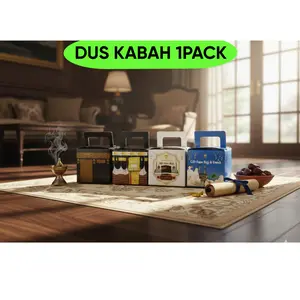 DUS BOX KABAH OLEH-OLEH HAJI UMROH 1PACK (50 PCS) - DUS KABAH HAJI UMROH - DUS HAMPERS UMROH