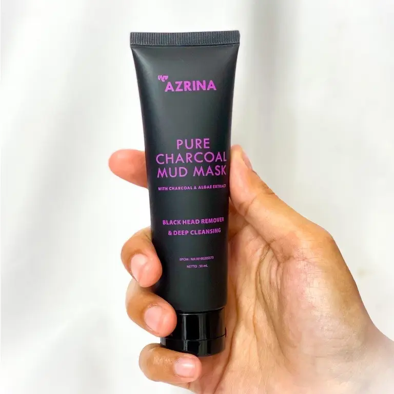 AZRINA PURE CHARCOAL MUD MASK FACE MASK | ACNE PURIFYING CLAY MASK 1