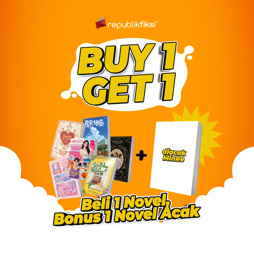 Promo Buku Novel BUY 1 GET 2 - Republik Fiksi