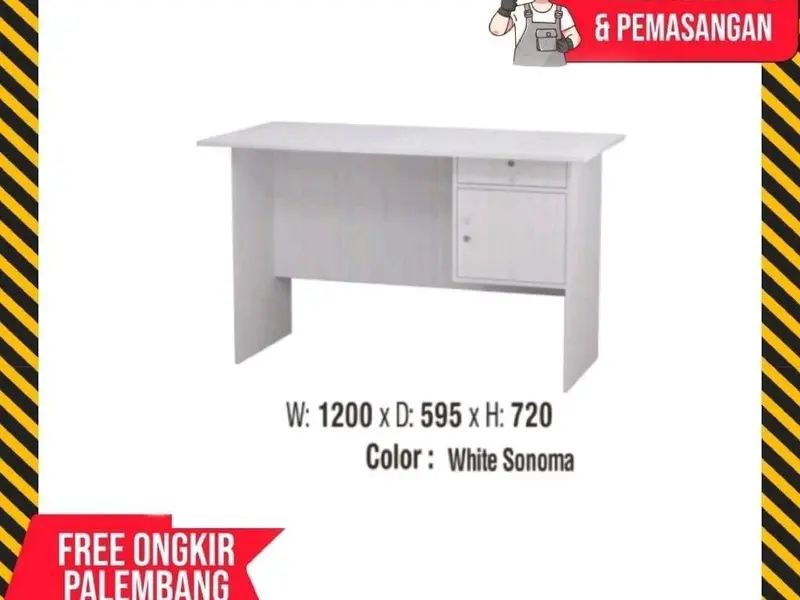 meja belajar meja tulis 120 meja tulis meja kerja meja kantor meja kayu 2