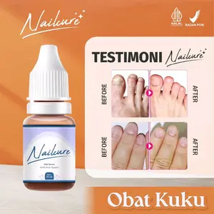 TERLARIS ORIGINAL Obat Kuku Nailcure Perawatan Kuku Terbaik Obat Cantengan Jamur Kuku Melawan Bakteri Kuku Obat Kuku Busuk Kuku Rusak Kuku Bernanah Bengkak