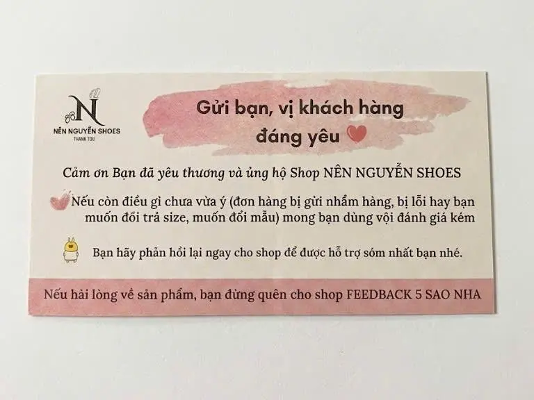 Thẻ Cảm Ơn Khách Hàng - Món Quà Nhỏ Thể Hiện Sự Biết Ơn