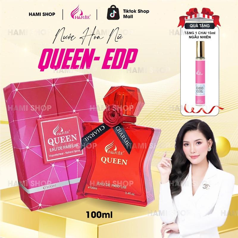 Nước Hoa Nữ QUEEN 100ml - Nước Hoa Nữ sang thơm lâu [Tặng 10ml ngẫu nhiên] - CHARME PERFUME