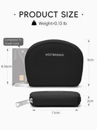 Gambar WESTBRONCO  [KALLIE ACCORDION WALLET]Portable zippered coin purse, multi-card slot card holder, small wallet for commuting and travel. - Red dari Westbronco.id Kab. Tangerang 3 Tokopedia