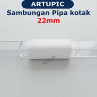 Gambar Sambungan Pipa Kotak 22 mm Plastik Konektor Pipe Kotak Kandang Ayam dari Artupic Peralatan Peternakan Kota Tangerang Selatan 4 Tokopedia