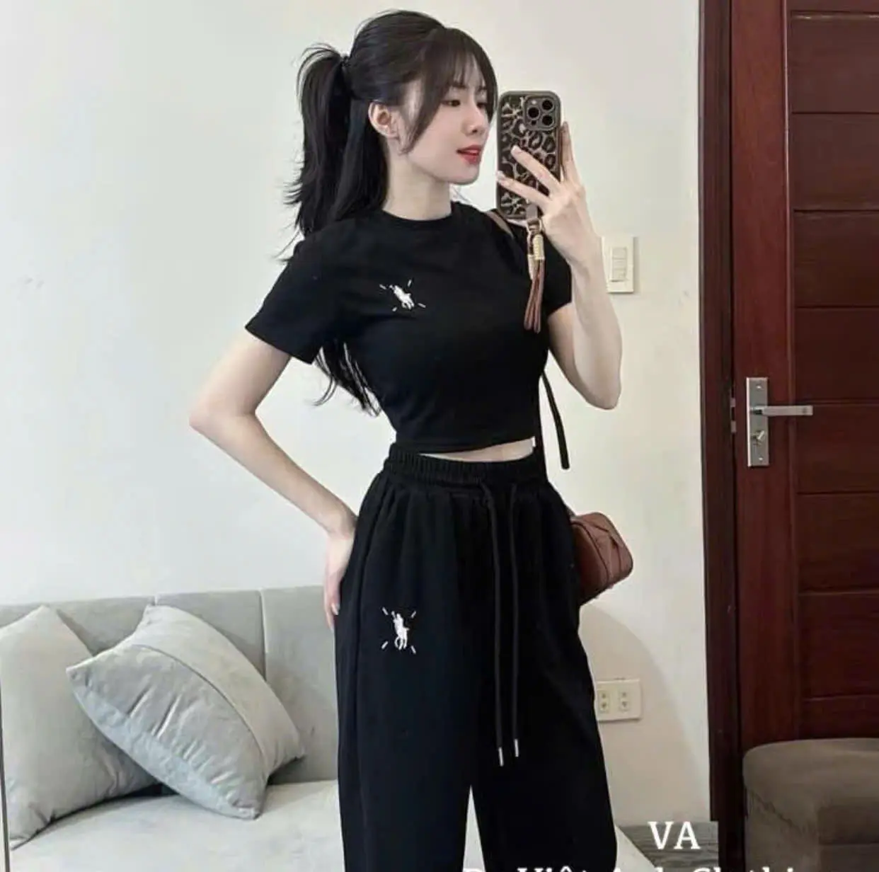 Sét Bộ Croptop Nữ Giới Size 38-65kg Chất Vải Thun Gân Thoáng Mát Phù Hợp Cho Mùa Hè Tôn Vóc Dáng Thoải Mái | BigBuy360 - bigbuy360.vn