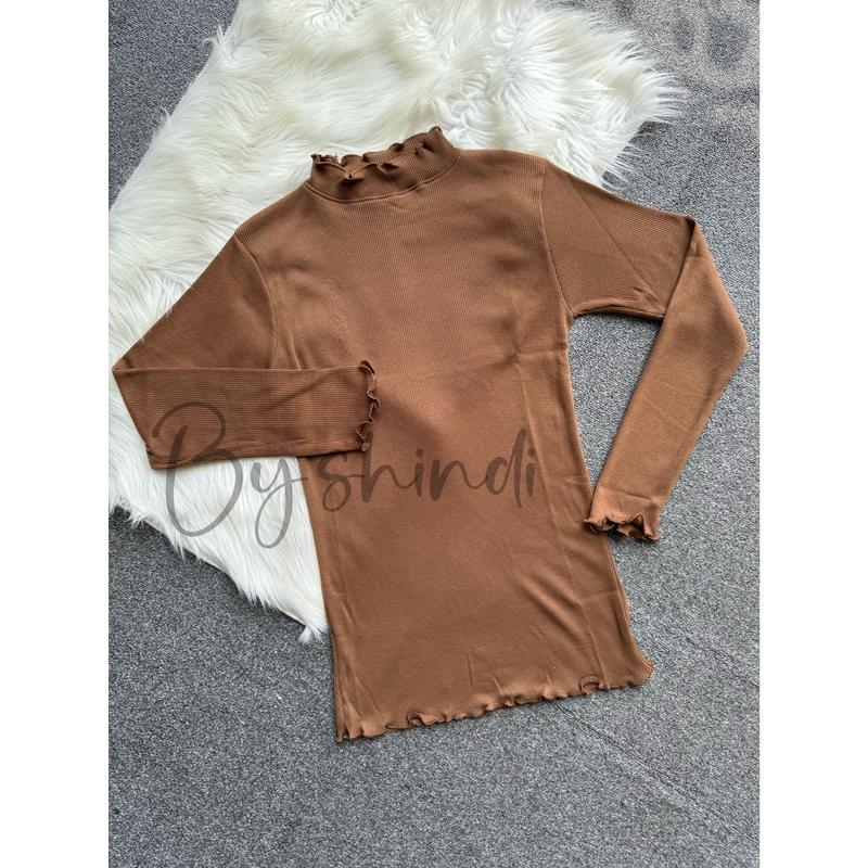 By Shindi - INNER Lengan Panjang / Kaos lengan panjang / Inner TURTLENECK Necy Lengan Panjang 3