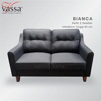 Gambar Sofa Bianca Sofa 2 Seater Minimalis By Vassa dari Vassa Sofa & Home Kab. Bogor 3 Tokopedia