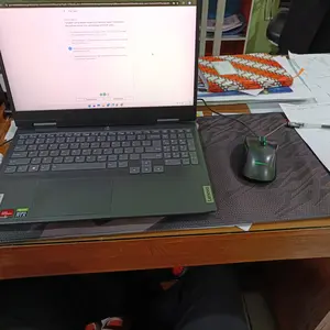 OLEVO Gaming Mouse Pad XL Desk Mat 700 x 300 mm type RO40 Black Silver