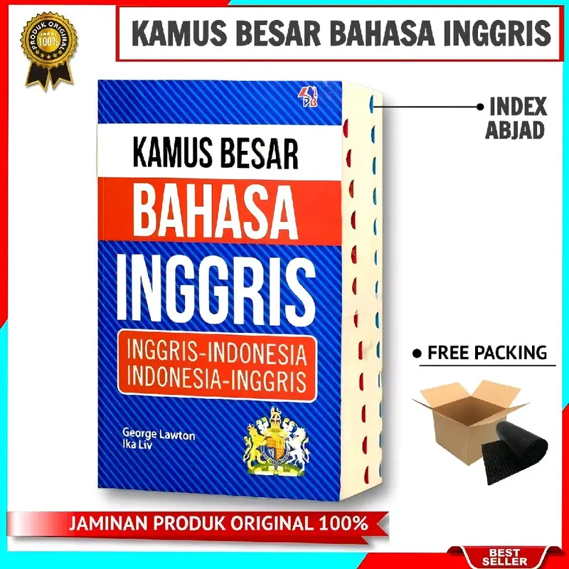 KAMUS BAHASA INGGRIS LENGKAP : Inggris - Indonesia, Indonesia - Inggris 0
