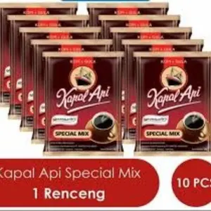 KOPI KAPAL API SPECIAL MIX PER RENCENG (1 RENCENG ISI 10 PCS)
