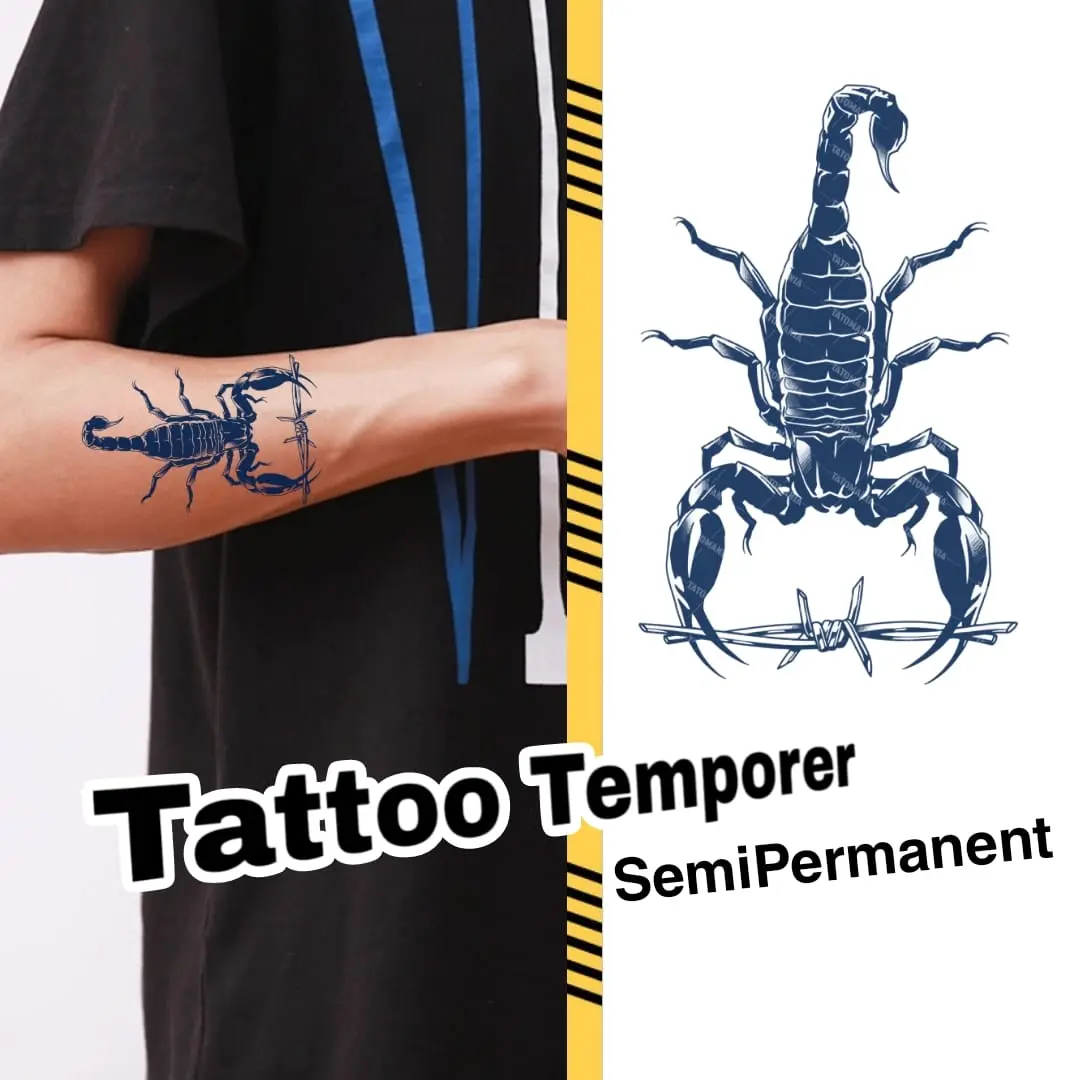Stiker tato temporer semi permanent motif GZ 26-50 tattoostyle