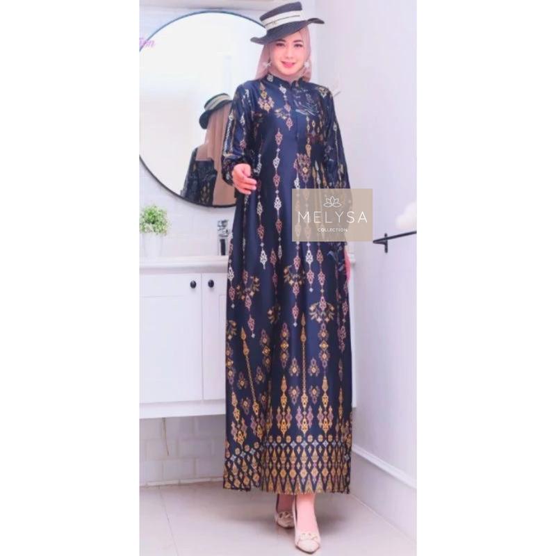 PAKET 100 RIBU ISI 3 Gamis Harian Hyget Premium Panjang Lengan Kerut Karet Motif Natasa Selena Tumpal Nadira Etnik Dress gamis Dewasa LEBARAN Muslim simpel gamis wanita busui Melar Nyaman Hitam 6