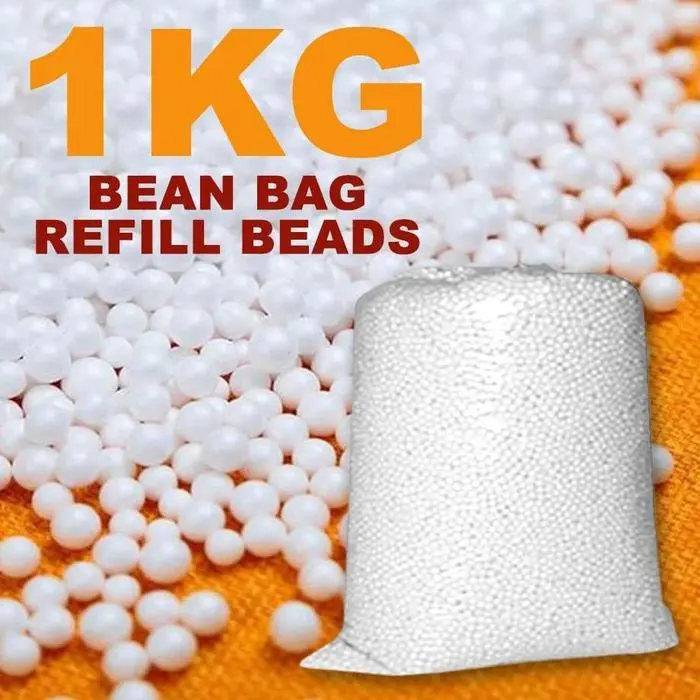 Styrofoam Beads Gabus Butiran Styrofoam Isi Bean Bag Boneka Floam 1 Kg