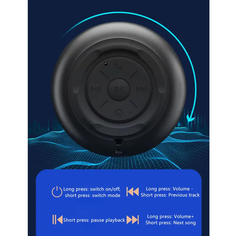 Speaker Bluetooth Mini Portable JBL-M1 Outdoor Desktop Wireless Audio System 3