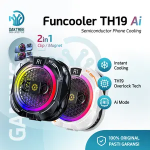 Oaktree Funcooler TH19 Ai Fan Cooler Radiator Pendingin HP Cooling Fan Gaming