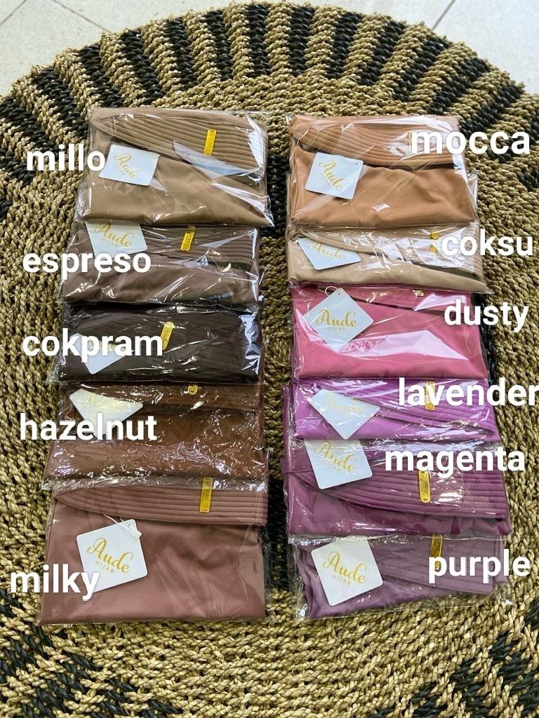Product Introduction of Paket Isi 5 Pcs Hijab Model Kenan Size L Original By Aude Hijab Muslim Instan Nyaman Standar Kombinasi Kerudung 7