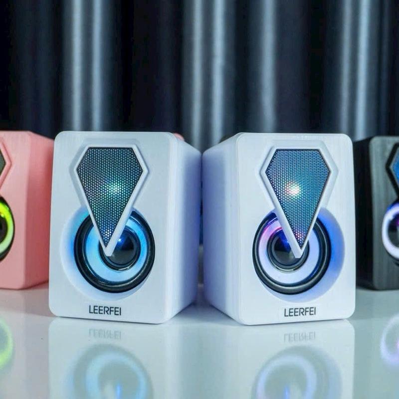 Loa máy tính vi tính mini laptop LED để bàn bass giá rẻ LO46 Loa máy tính Loa máy tính Loa máy tính Củ Loa Nghe Nhạc Loa Vi Tính