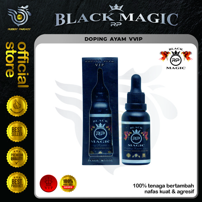 Gambar Doping Ayam Aduan Black Magic VVIP - Meningkatkan Tenaga, Nafas, dan Stamina Ayam dari RP PRODUCT Kab. Bogor Tokopedia