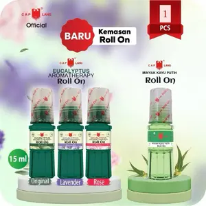 Cap Lang MEA Roll On Original Lavender Rose MKP Roll On 15ml