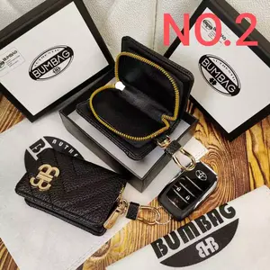 BUMBAG - DOMPET KUNCI GANTUNGAN KUNCI BAMBEG FREE BOX - Dompet Gantungan Kunci motor DAN mobil Stnk 191543