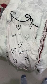 Product Review of Skirt Suspender, Gaya Eropah dan Amerika, Untuk Wanita, Pakaian Rumah Kasual Selesa, Baju Tidur Bercetak Boleh Dipakai, Pakaian Rumah from K**o 0