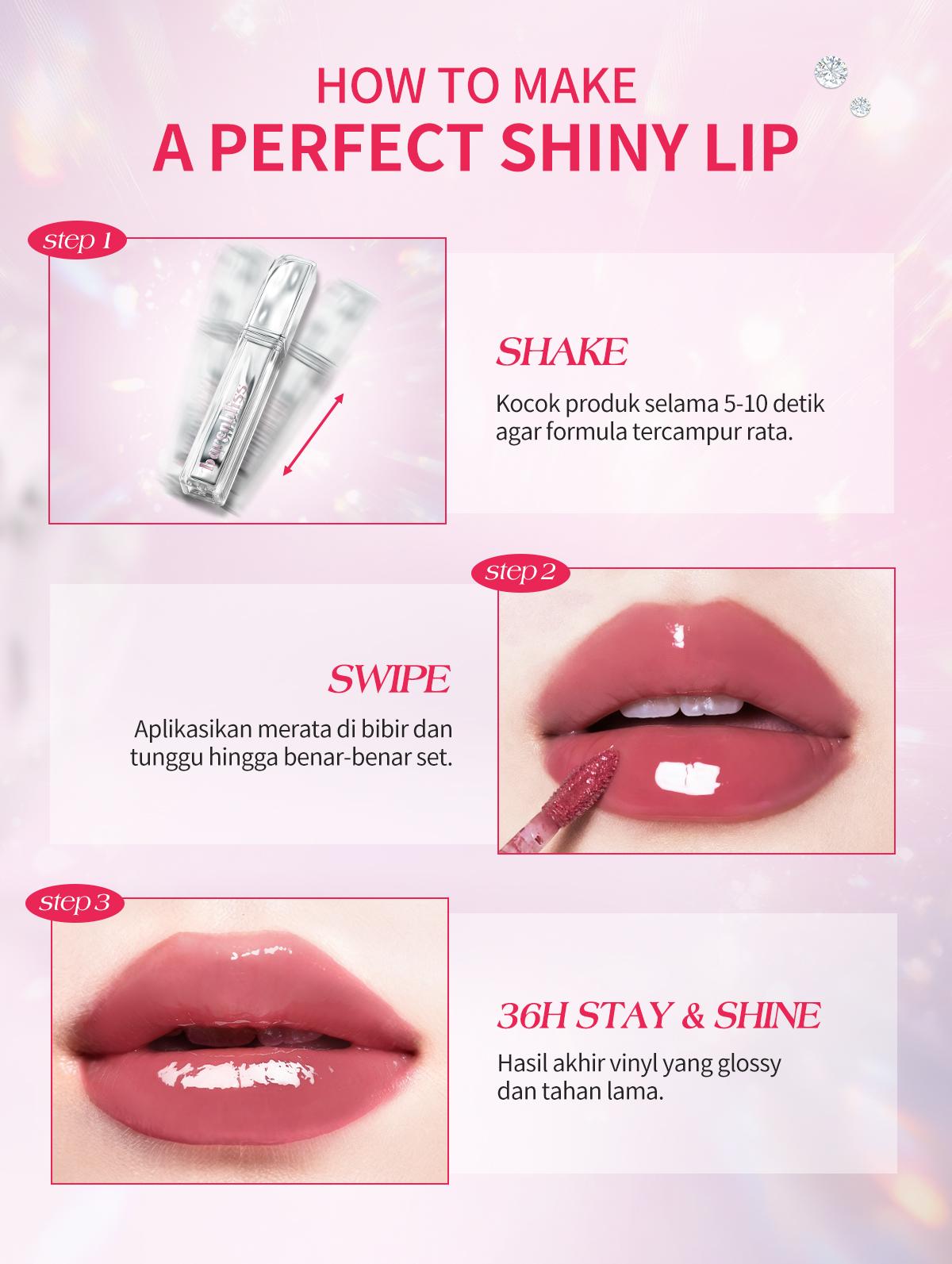 【NEW LAUNCH】BNB Barenbliss Aura Mood Transferproof Vinyl Lip Cream 2.5 ml - Tahan Lama 36 Jam Deep Moisture Lock Ringan Hi-Pigmented Lip Vinyl Lip Tint Lipgloss 7X Gemstone Mineral Care Waterproof Tidak Lengket cocok Untuk Two tone Lips Lipstick