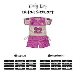 ONE SET JERSEY ANAK  BAT BALLERINA CAPPUCCINO [1-10] [VIRAL] [TIDAK BISA REK NAMA/ANGKA]