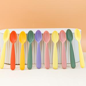 Plastic Tea Spoons Dessert Spoons Great for Celebrations, Parties, Travels, Events, and Everyday Use