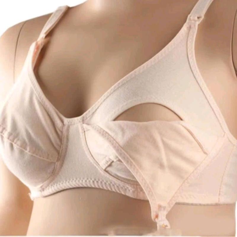 Áo lót bầu và cho bé bú cotton không đệm 2118 1
