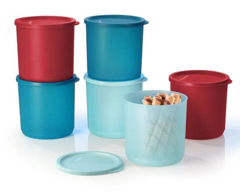 TUPPERWARE CUBIX ROUND MEDIUM - NEW - TikTok Shop Malaysia