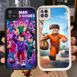 PW-1 ROblox Soft Casing untuk OPPO Reno A93 A35 A15 4F A54 A16K A15s F17 A16E Pro 2021
