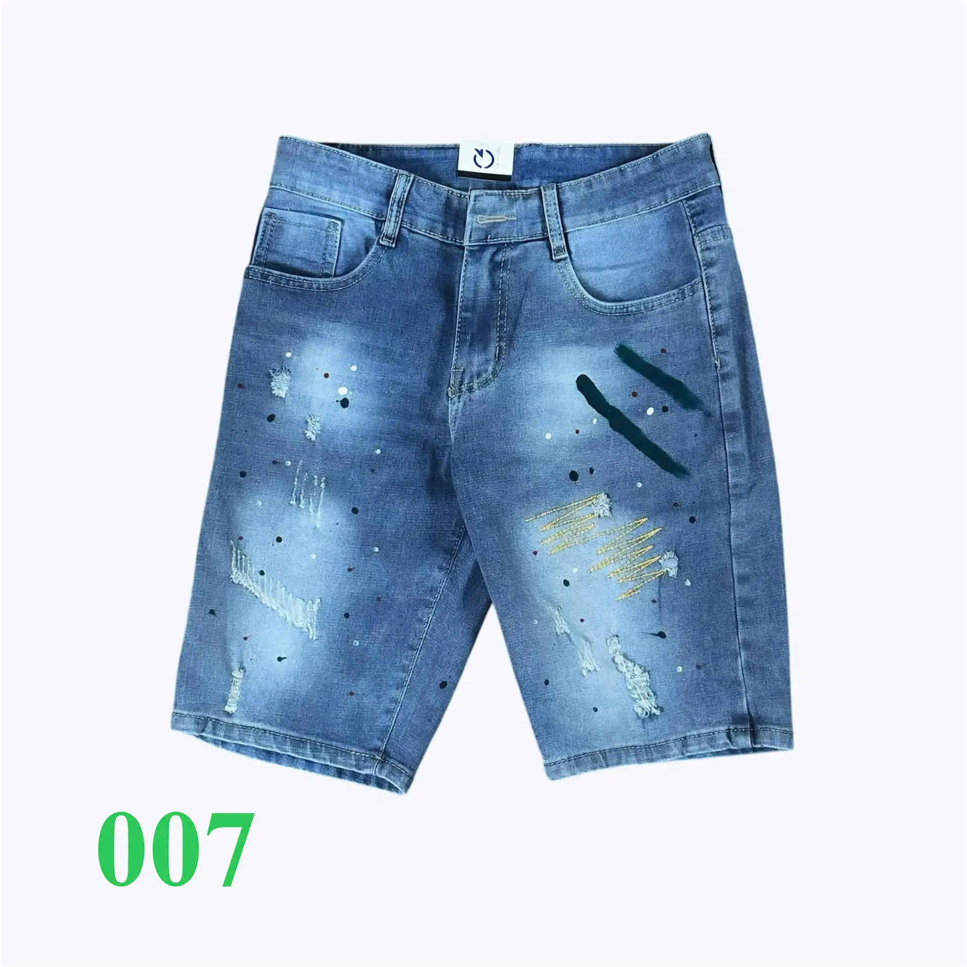 Quần Short Jean Nam Năng Động Chất Liệu Cotton Denim Slim Fit Túi Nhiều Size 28-34 - Thời Trang Nam Menswear Pants Có Túi