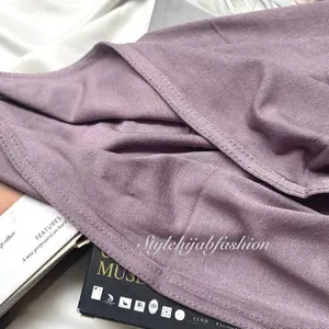 Pashmina viscose kaos rayon / hijab polos pashmina premium